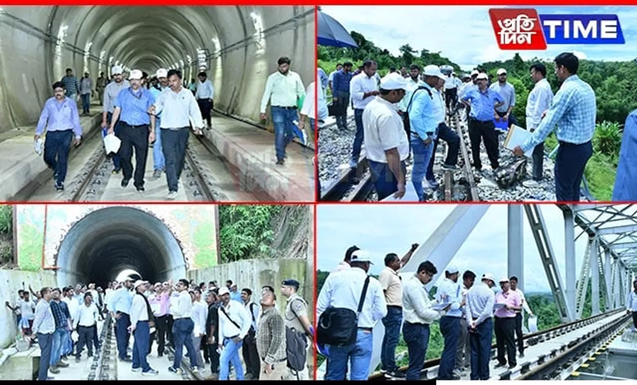 New BG Line Between Bhairabi and Hortoki Set to Transform Mizoram’s Rail Connectivity